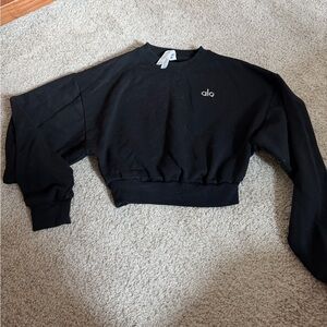 Alo Yoga cropped sweater